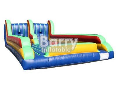 Popular commercial bungee run,inflatable bungee run with twister game for sale BY-IG-025